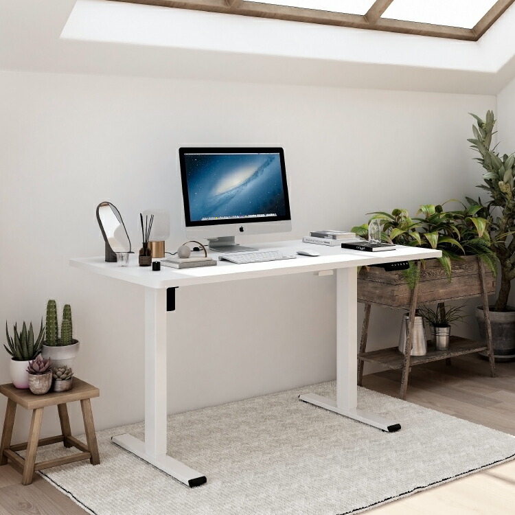 楽天市場】電動昇降式スタンディングデスク テーブル モーター付き 幅