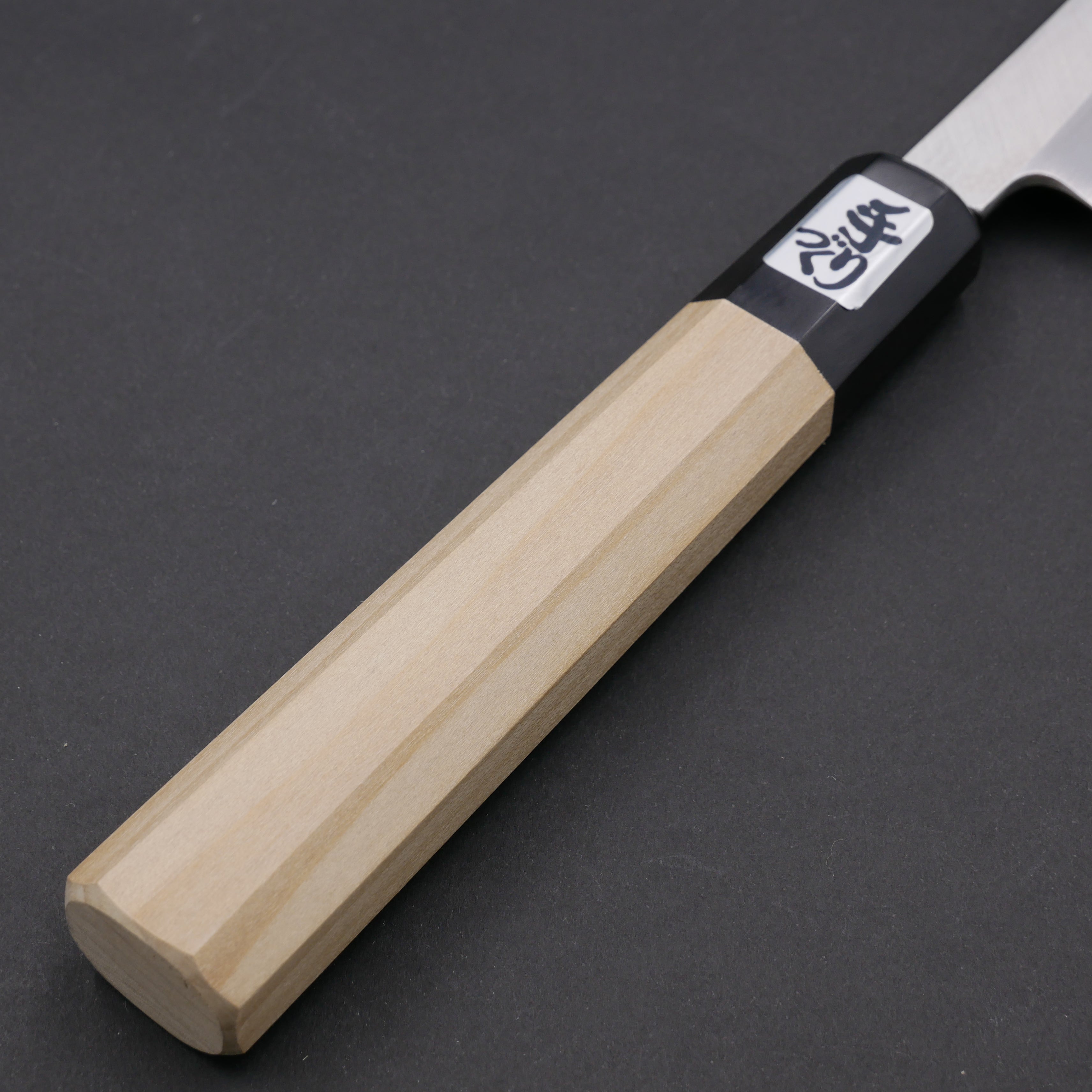 銀三鋼 上仕上 先丸蛸引 朴八角柄 – つば屋庖丁店