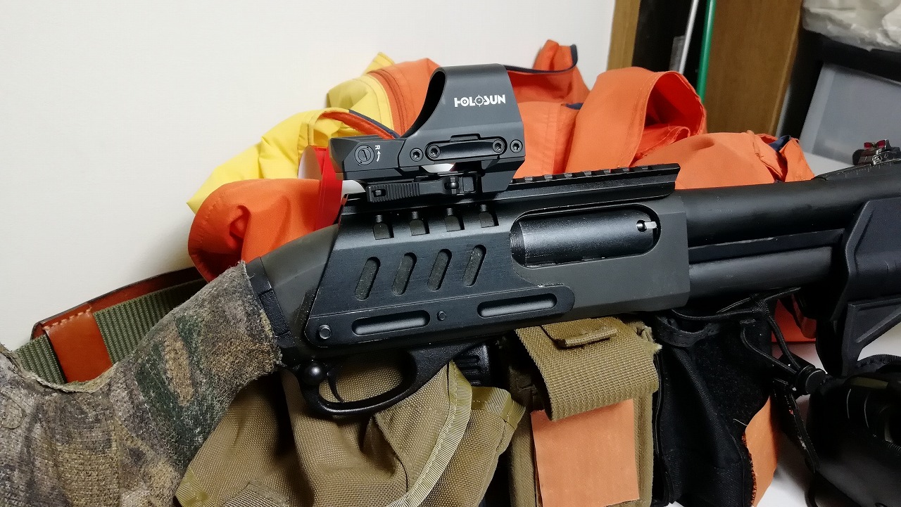 HOLOSUN ドットサイト HE510C-GR レビュー【M870さん】 | つぼみ