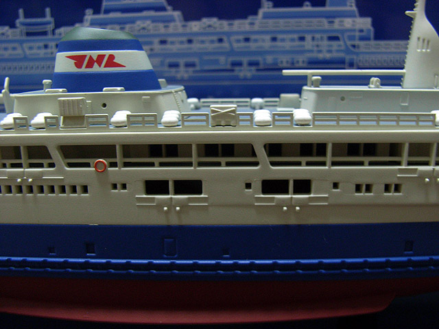 天賞堂製青函連絡船模型 十和田丸: 西乃湯 鉄道我楽多館