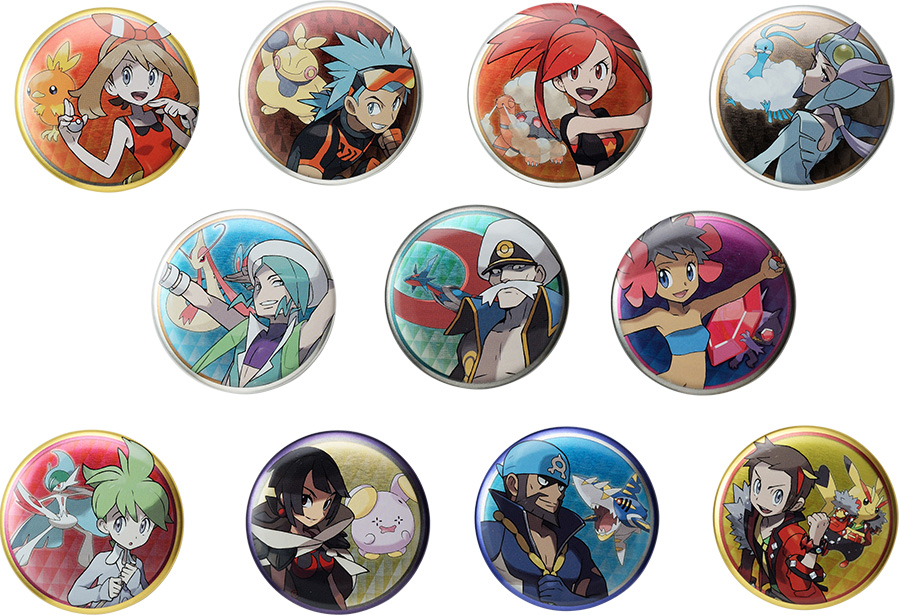 ポケセン】「缶バッジコレクション ～ホウエン編～」が登場。全22種の