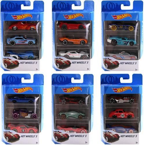 Hot Wheels 3 Car Assortment – Turner Toys