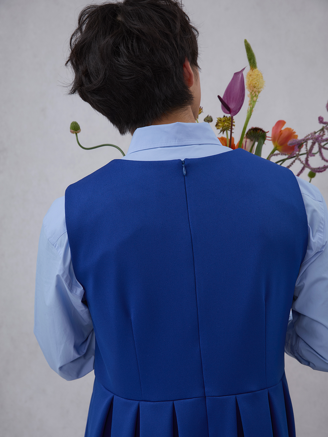 門倉太久斗/22世紀ジェダイ jersey midi dress blue / TXA-TENGA by