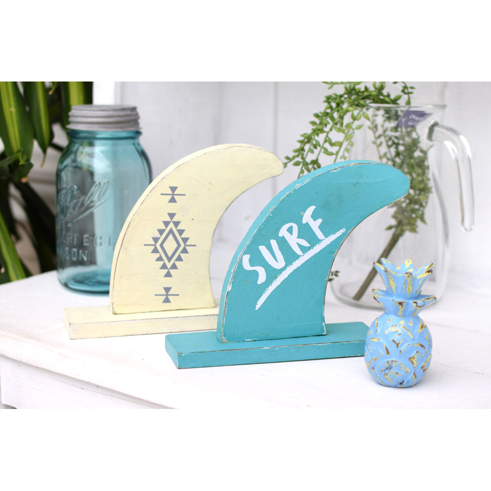 フィン サーフボード 置物 マリンインテリア
