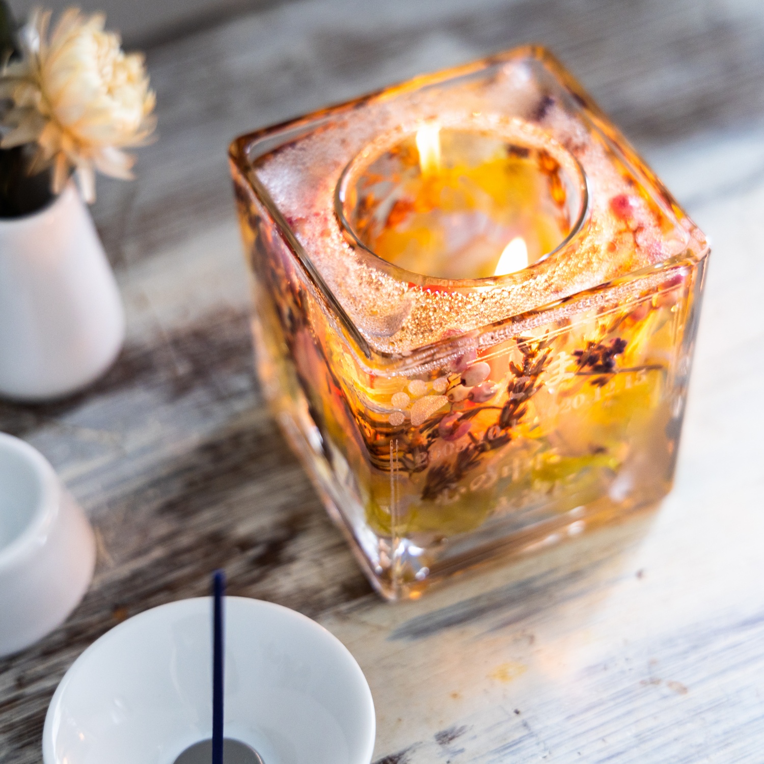 ボタニカルキャンドルホルダー | うちの子メモリアル