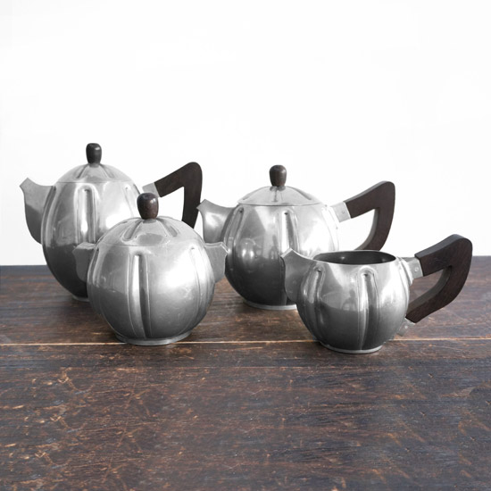 アンティーク ホーローレードルセット＆ラック（uag1165