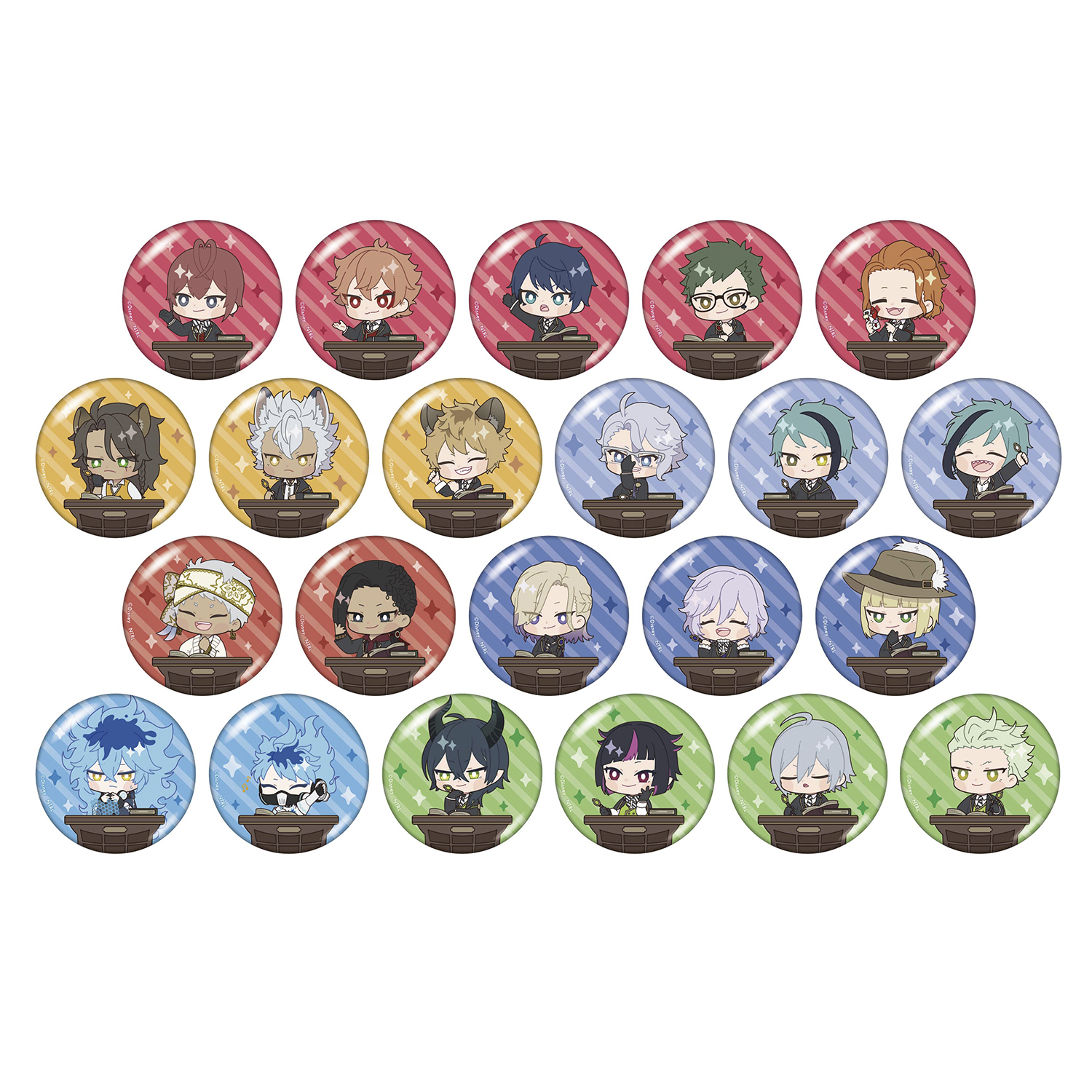 ツイステッドワンダーランド 缶バッジ 魔法史ver.|株式会社トップス