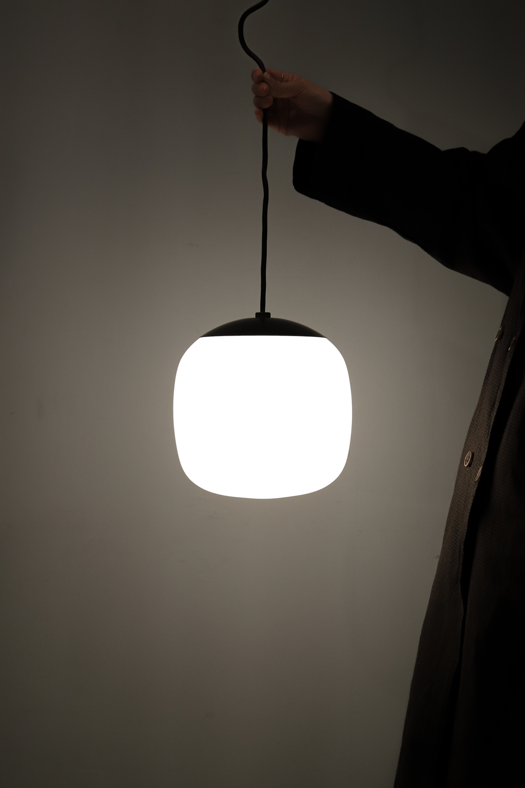 レトロ 擦りガラス ペンダントライト 照明 ジャパニーズモダン