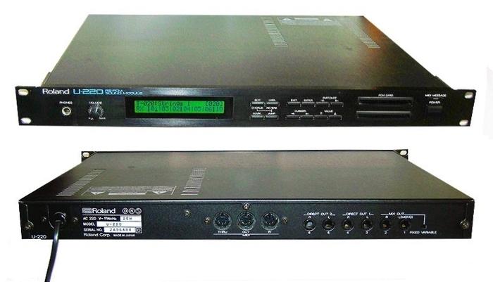 Roland PCM U-220 Sound Module - Used Music Gear Marketplace