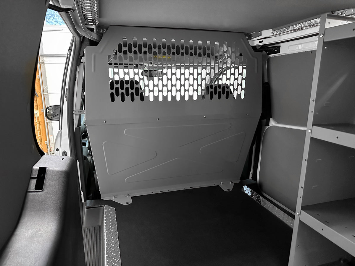 Full Partition - Perforated - Ford Transit Connect, Nissan NV200