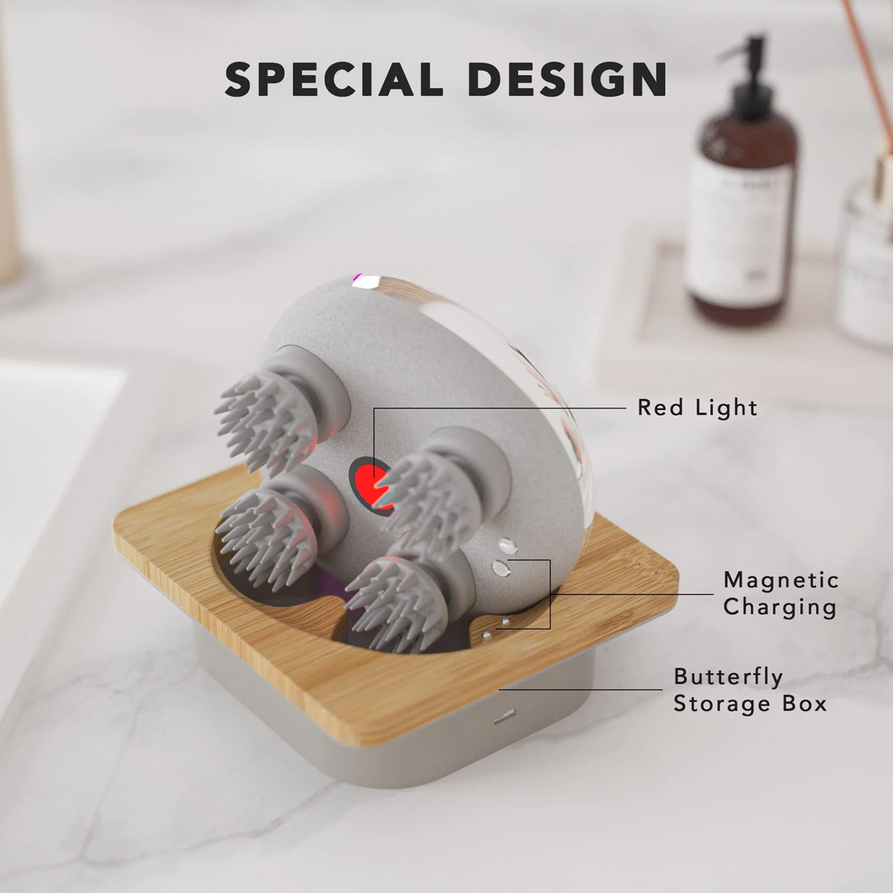 Waterproof Electric Salon Scalp Massager – Breo-Official