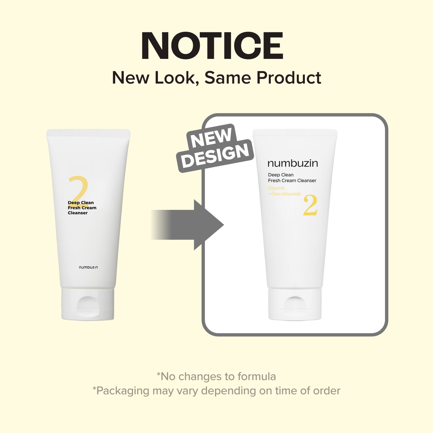 No.2 Deep Clean Fresh Cream Cleansing Foam