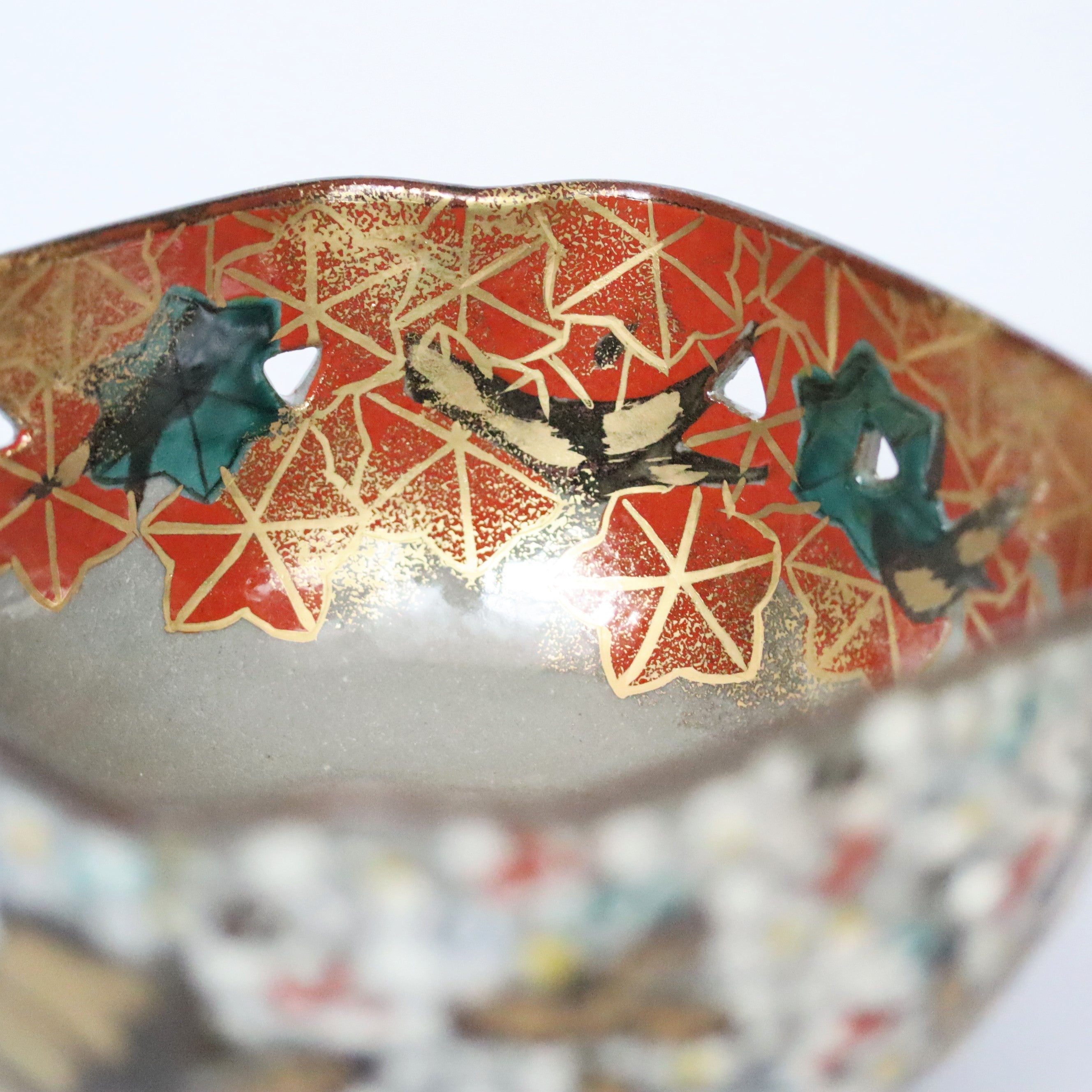 乾山写雲錦角向付 – うつわ御結