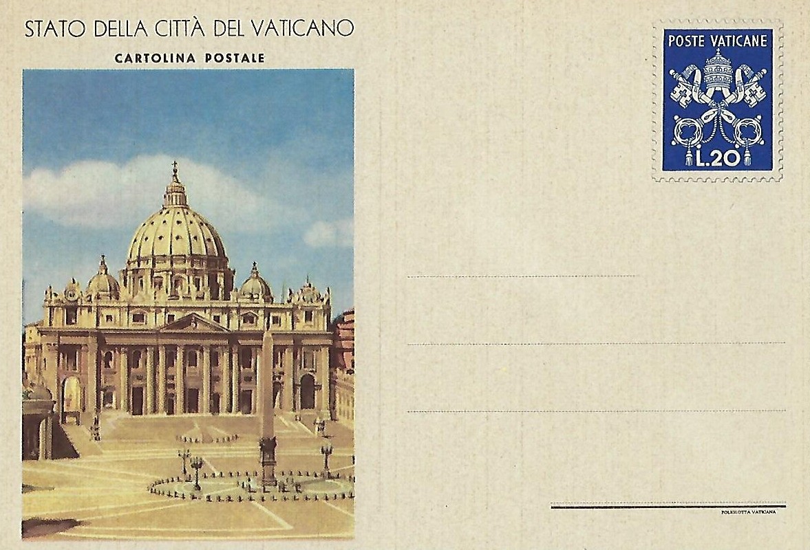 Vatican Issued Postcards