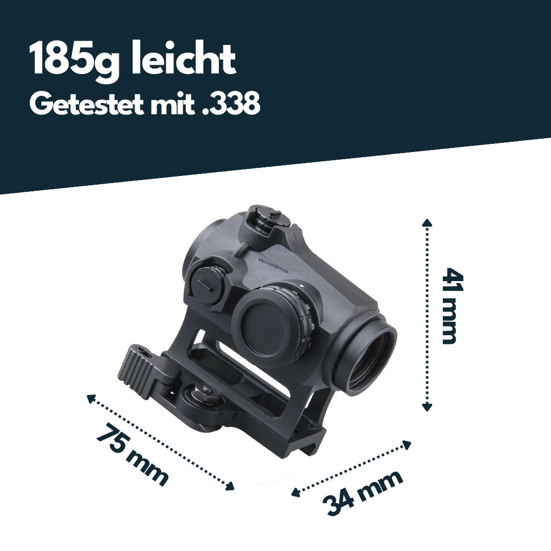 Vector Optics SCRD-38 Maverick-III 1x22 MIL – Vector Optics Shop