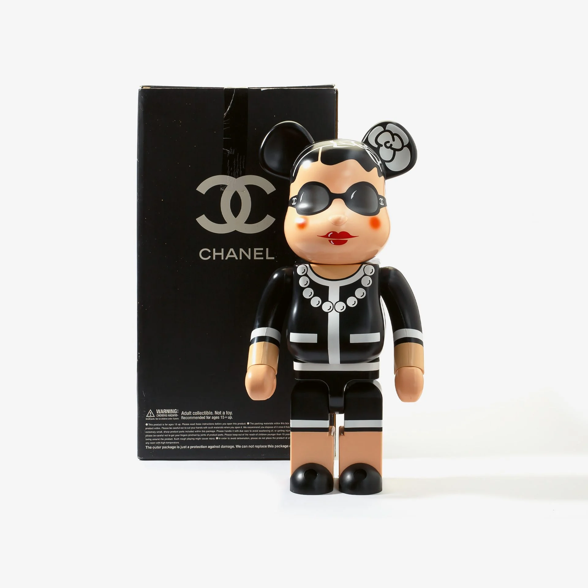 Medicom toy x Chanel - Coco Chanel 1000% BE@RBRICK - Veilinghuis AAG