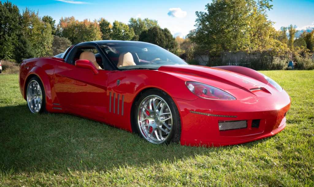 The 2007 Corvette Karvajal ZX1 Coupe at Mecum Auction