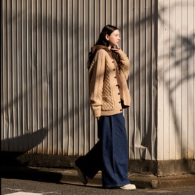 Cable Knit Cardigan | buddix | VERTICAL GARAGE OFFICIAL ONLINE