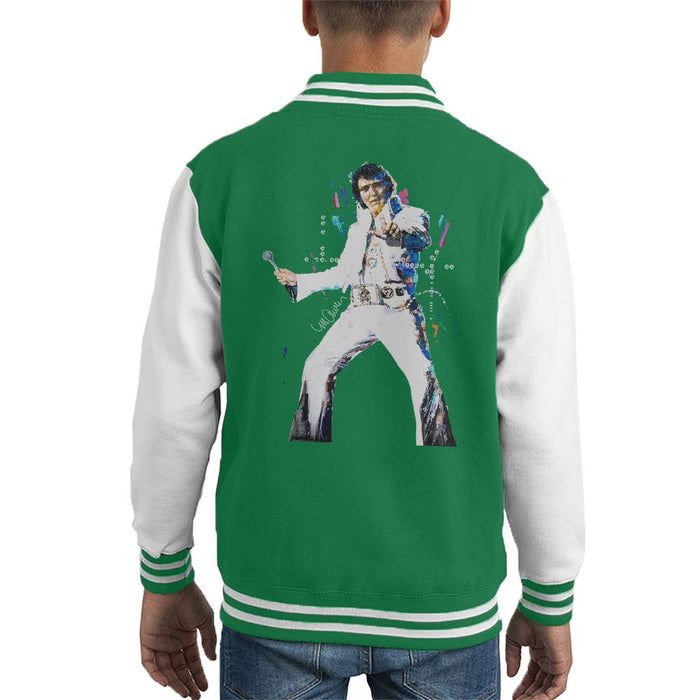 Sidney Maurer Original Portrait Of Elvis Presley Kids Varsity