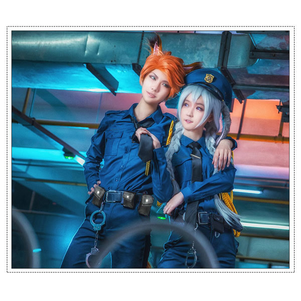 ディズニー ズートピア ジュディ・ホップス ニック・ワイルド 警察官