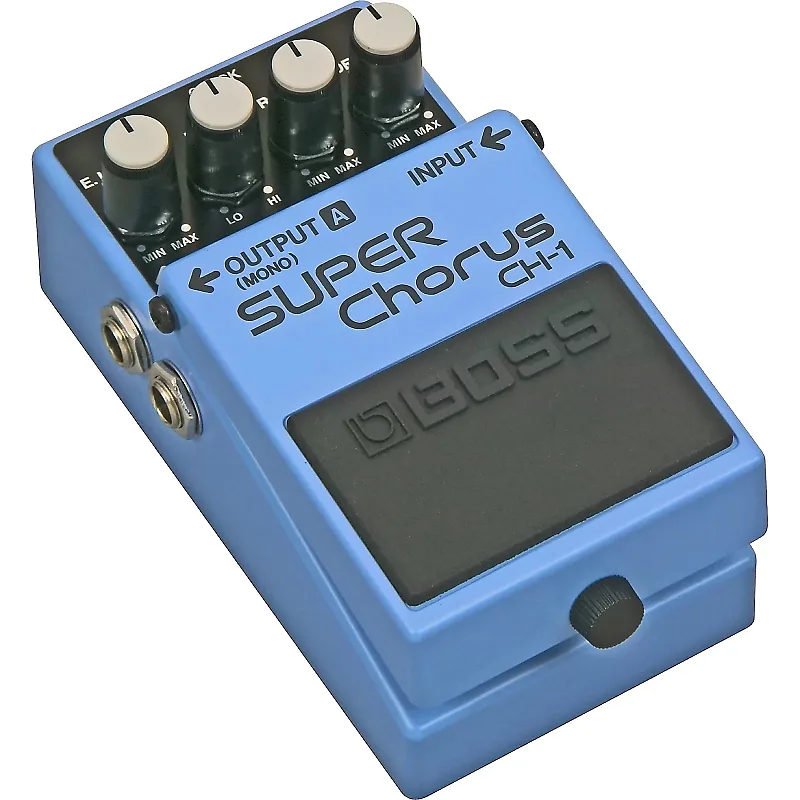 Boss CH-1 Super Chorus (Dark Gray Label) - Blue - Victor Litz
