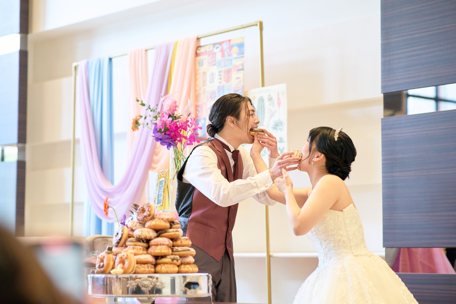 ヴィラ・アンジェリカ×オリジナルウェディング】ドーナツでファースト