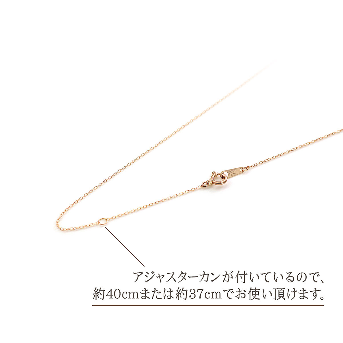 2月誕生石のアクセサリー K10PG アメジスト ティアドロップ 一粒