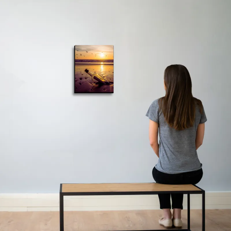 写真パネル 黒縁 7mm マット｜美しく飾れる仕上がりに