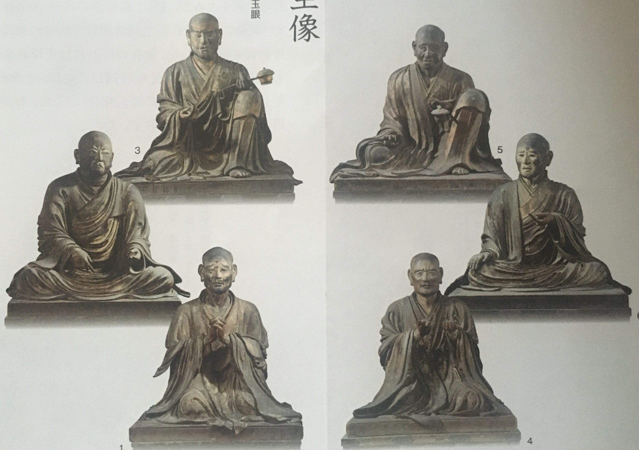 国宝-彫刻｜法相六祖像（康慶作）［興福寺南円堂/奈良］ | WANDER 国宝