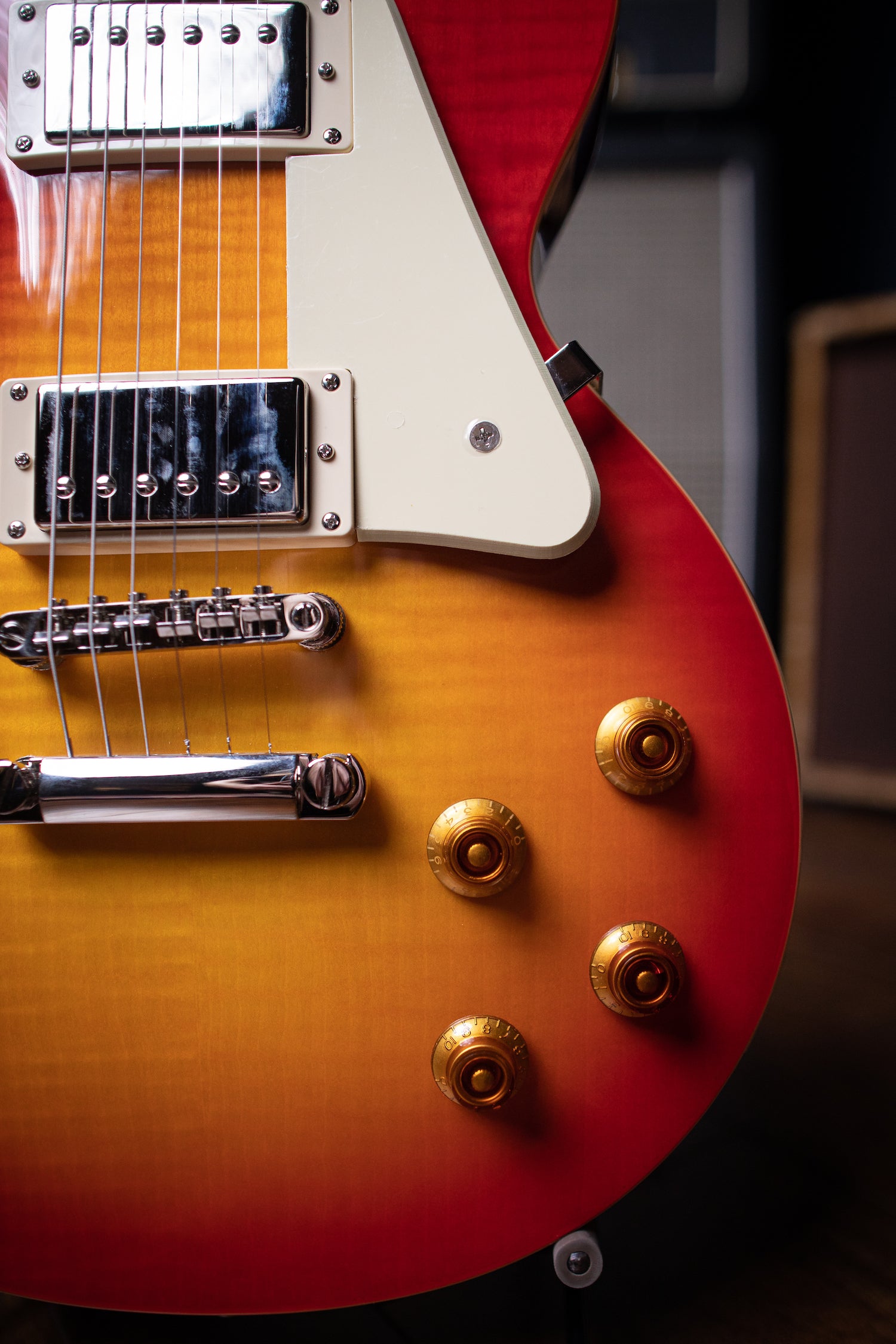 Epiphone Les Paul Standard Plustop Pro Electric Guitar - Heritage