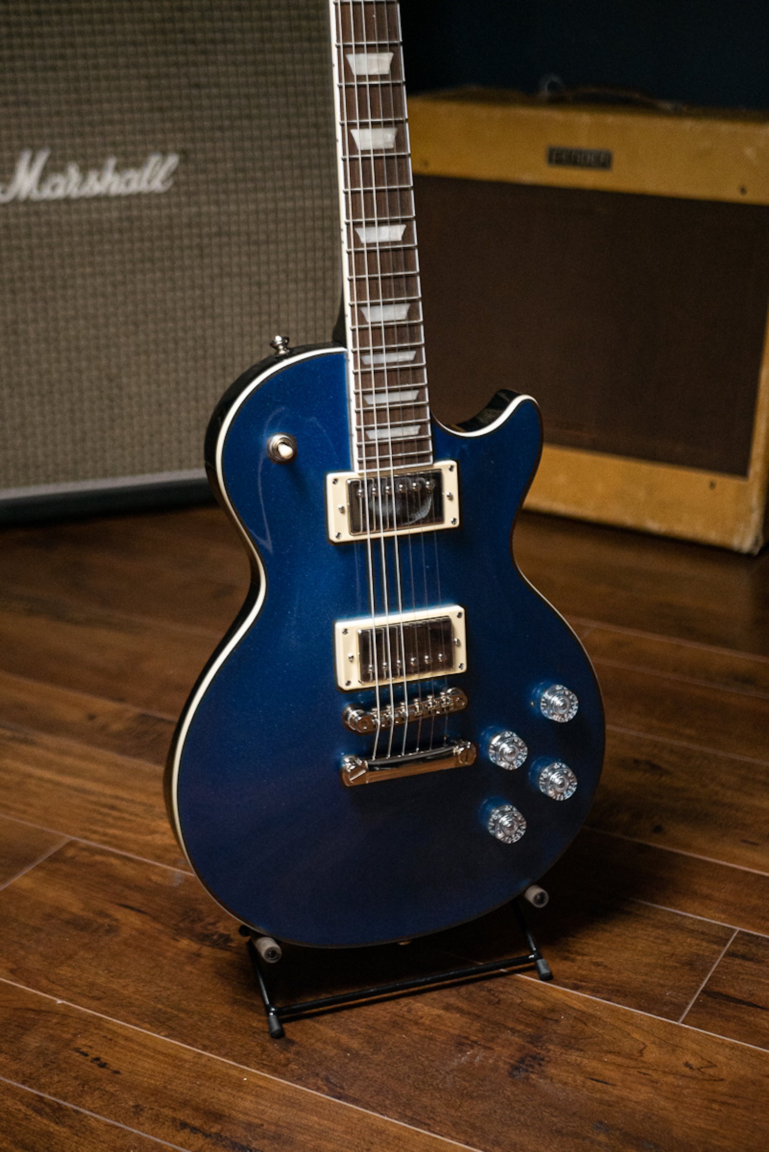 Epiphone Les Paul Muse Electric Guitar - Radio Blue Metallic