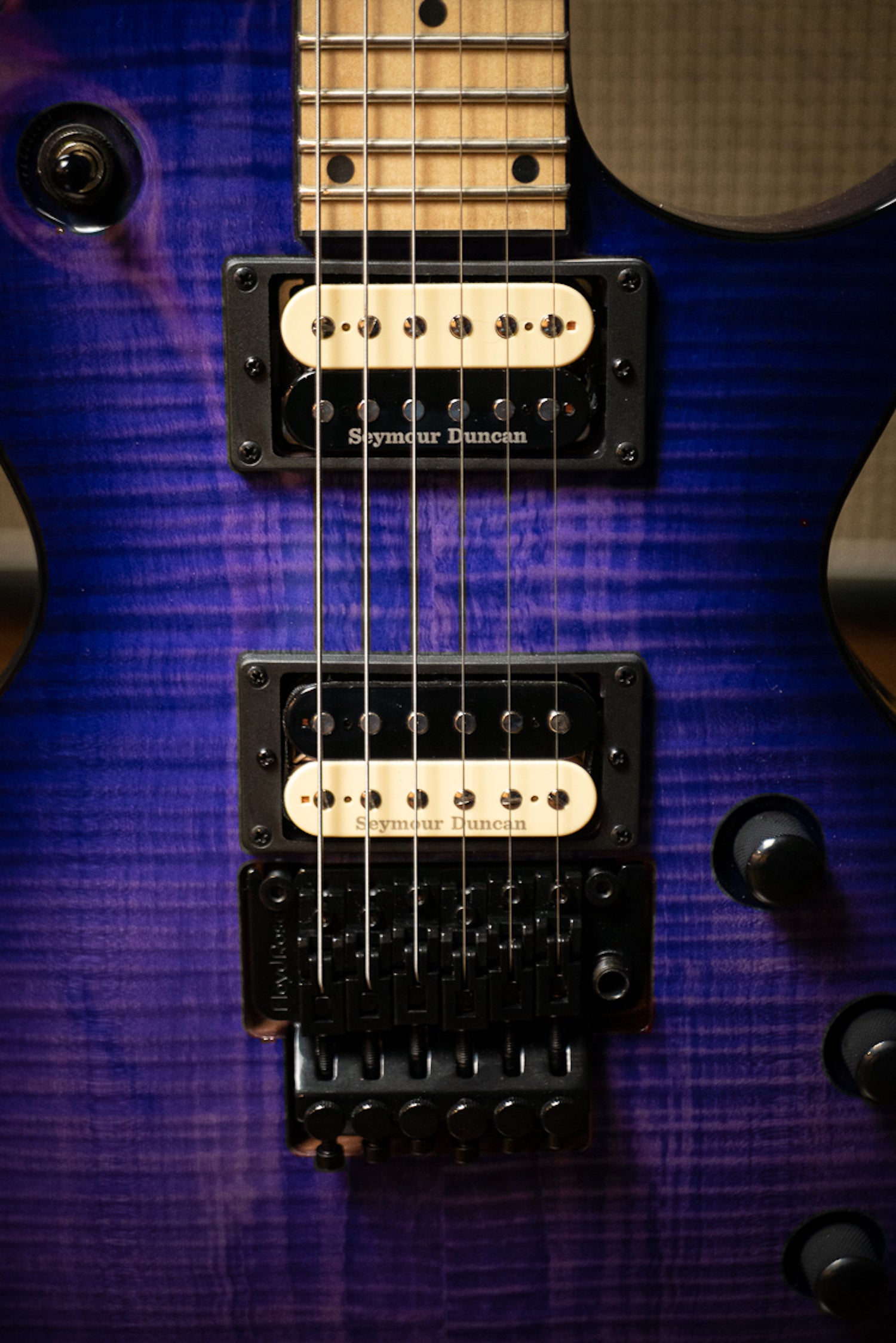 Kramer Assault Plus Electric Guitar - Trans Purple Burst – Walt