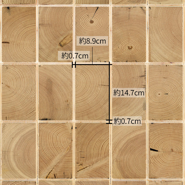 Waste Tiles Wallpaper by Piet Hein Eek / Heads PHE-28 | 輸入壁紙