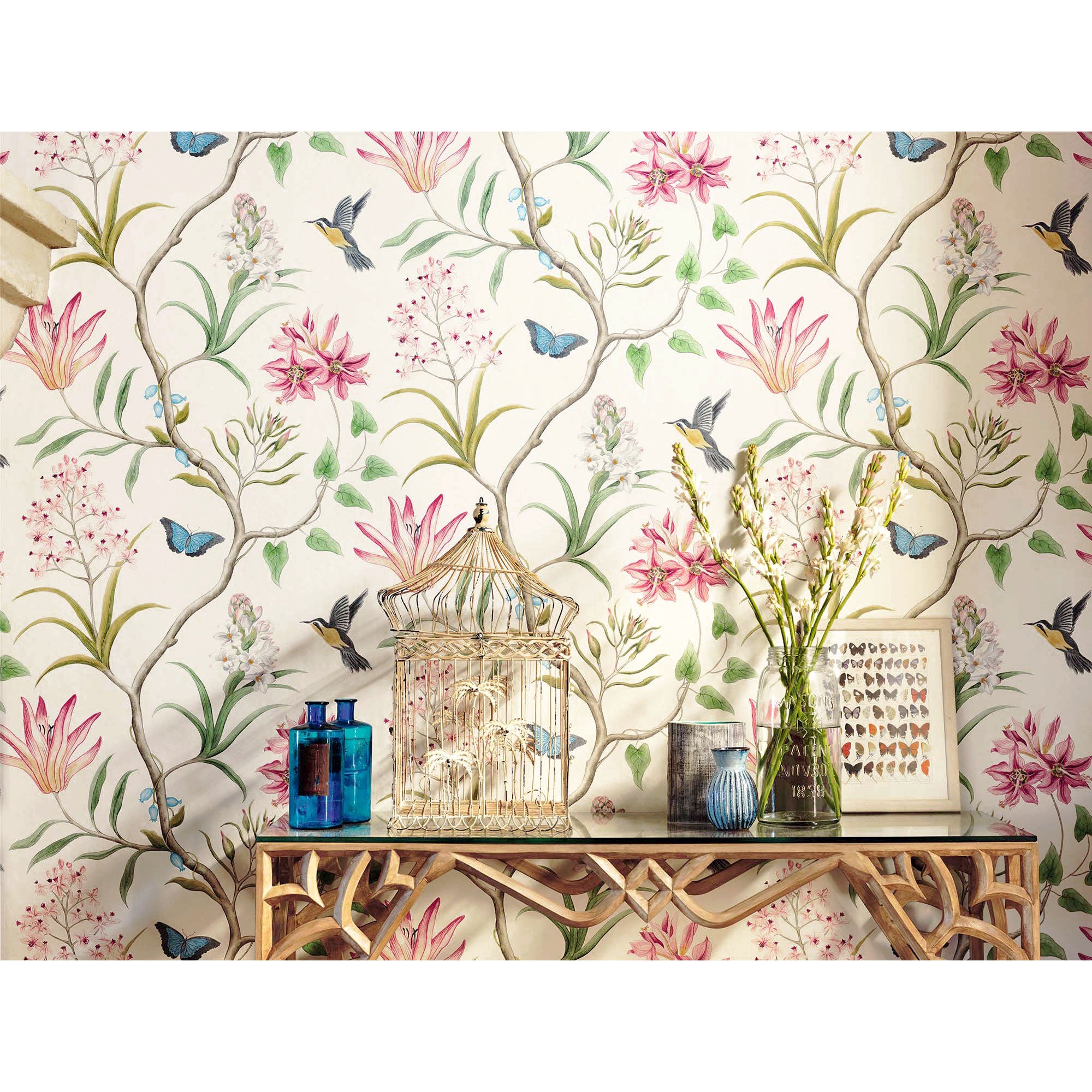 Sanderson / ONE SIXTY WALLPAPER COLLECTION / Clementine Chintz