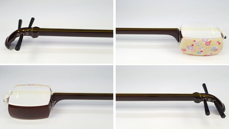 津軽三味線 撥 バチ 天然素材 和楽器 民謡 アンティーク 細密細工