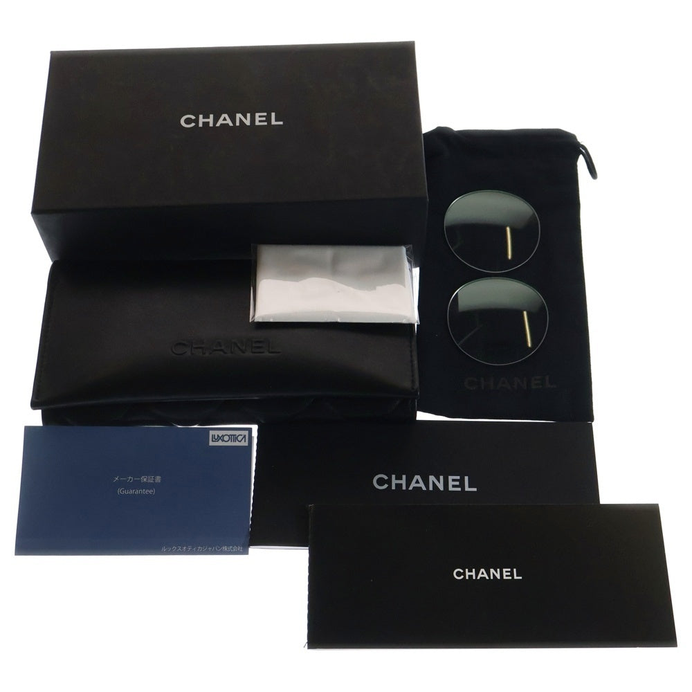 CHANEL(シャネル) 2186 ラウンドフレーム ゴールドテンプル カラー