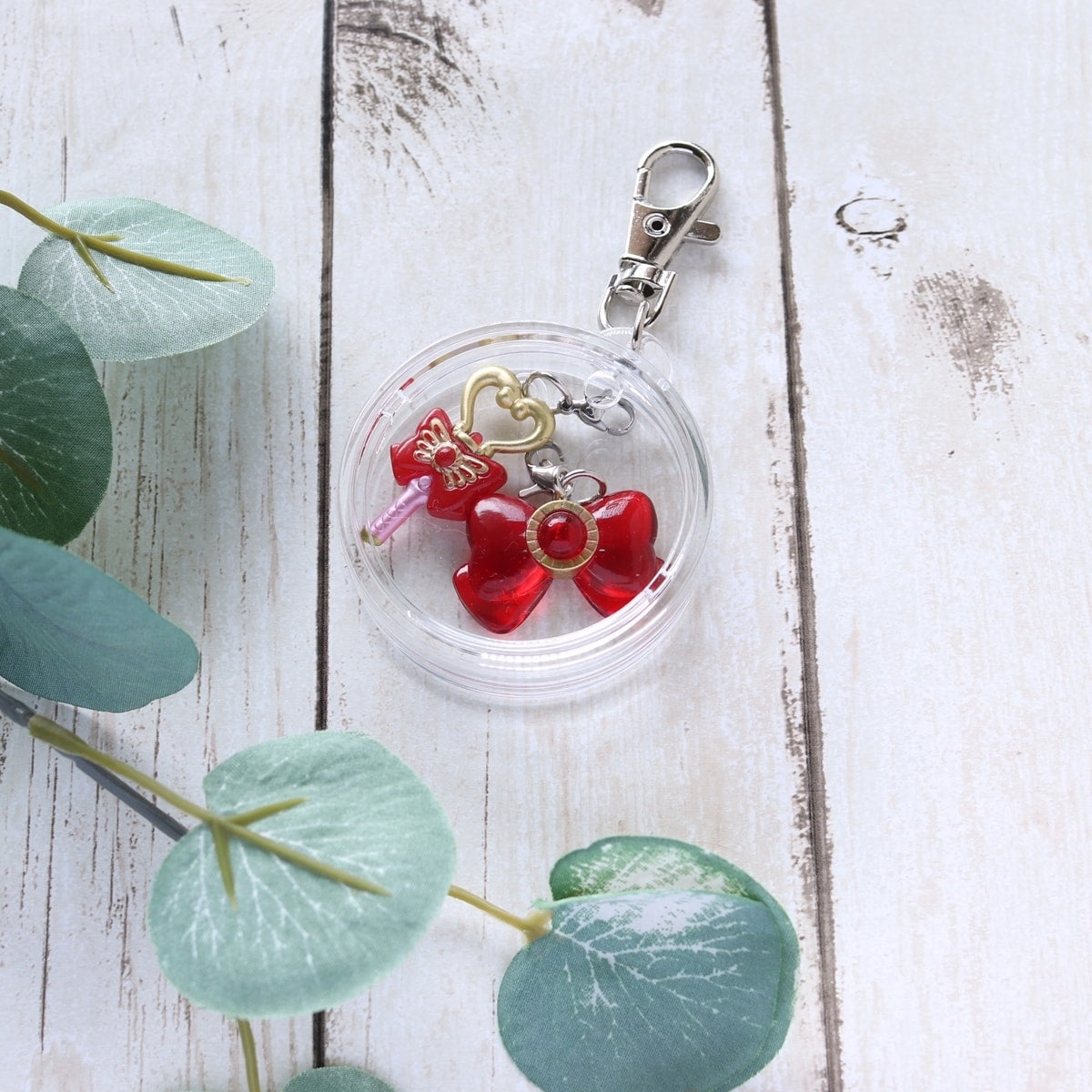 缶バッジ対応キーホルダーキット 44mmサイズ 338548