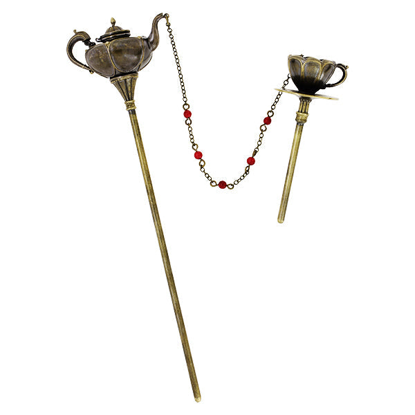 紅茶時二連簪｜普段使いの簪・ヘアアクセサリーブランド［かんざし屋