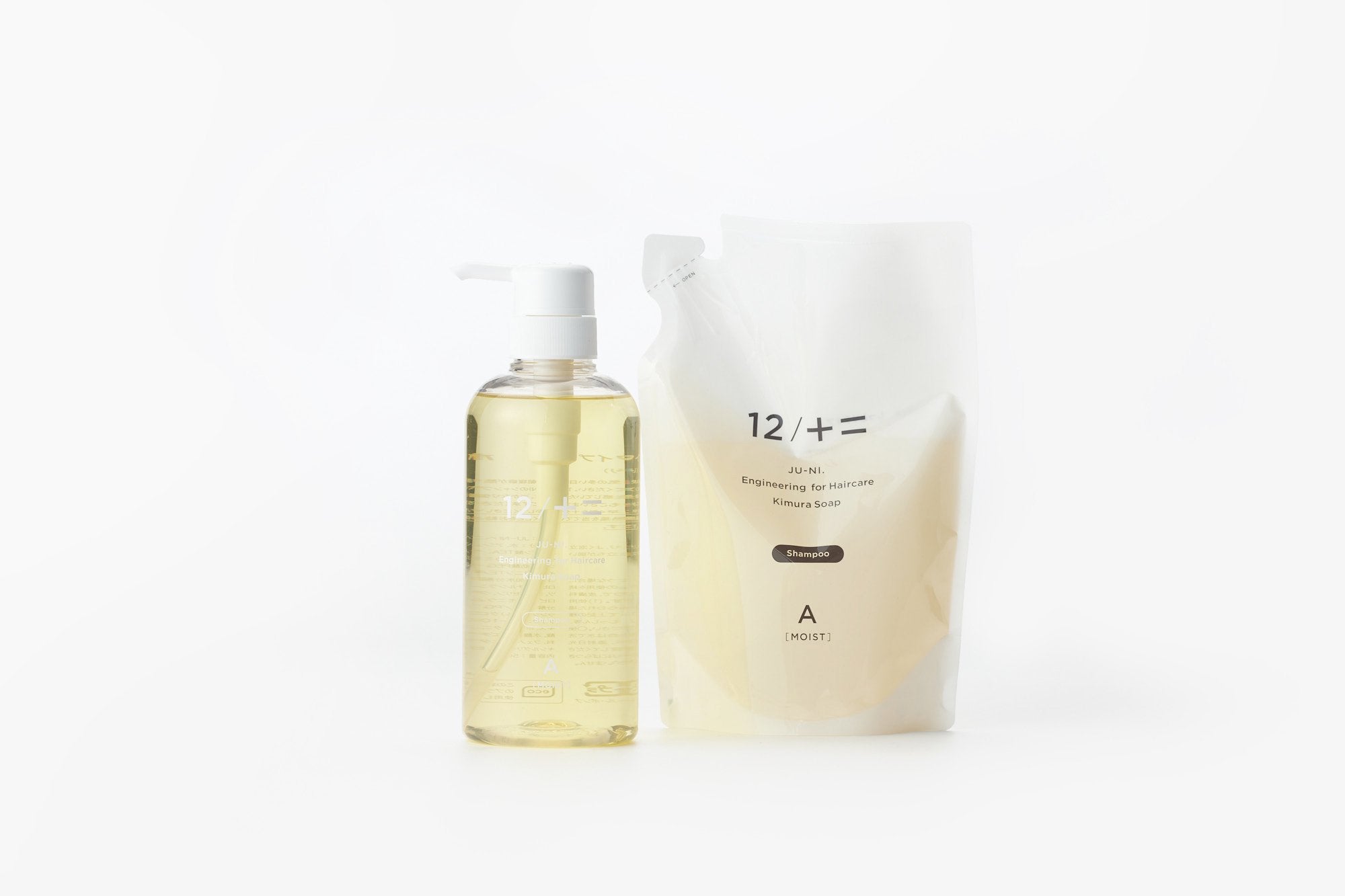 12/JU-NI シャンプー・コンディショナー TypeA(しっとりタイプ)｜木村石鹸
