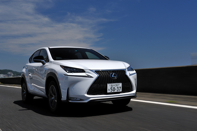 レクサスNX200t“Fスポーツ”（4WD/6AT）【試乗記】 追い上げなるか - webCG