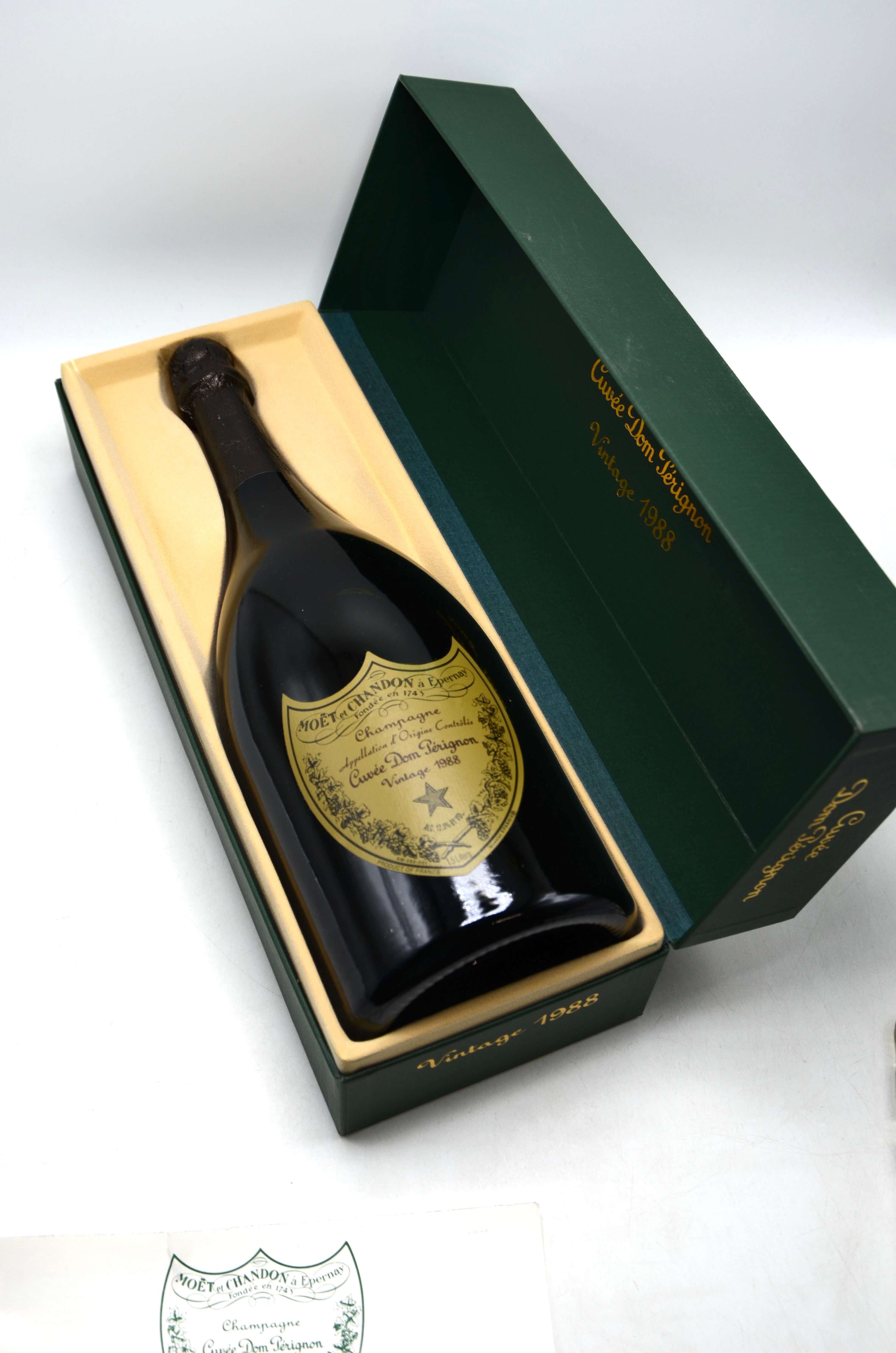 1988 Dom Pérignon Brut Champagne (magnum) – Wine Consigners Inc.