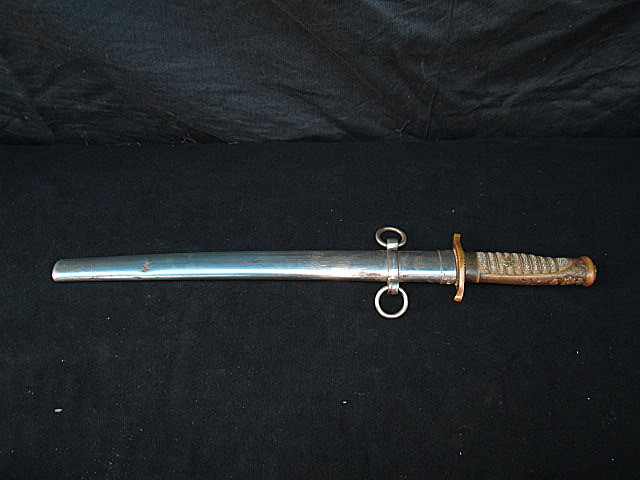 大日本帝国 明治時代の警察 警部用短剣 短剣 短刀 目抜きは桜 軍刀