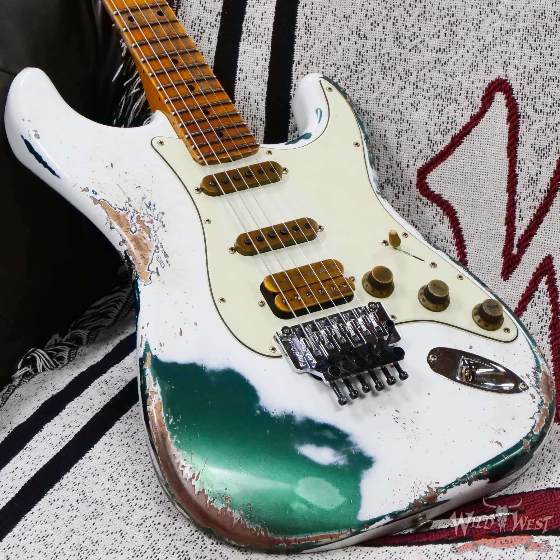 Fender Custom Shop Wild West White Lightning Stratocaster HSS