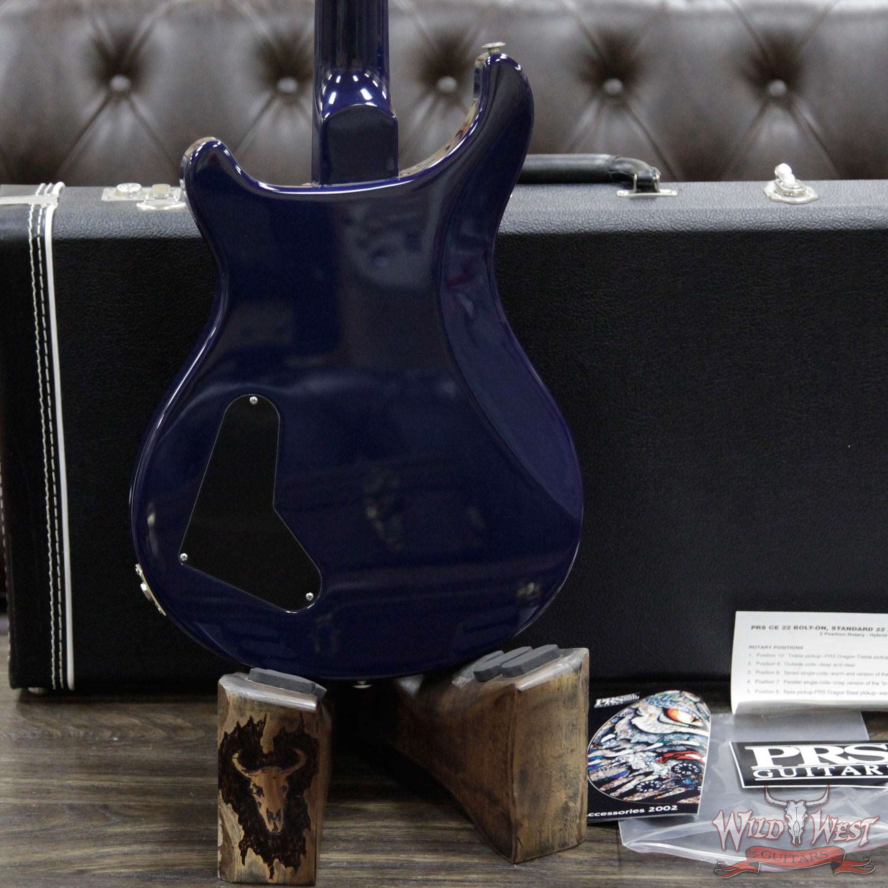 1998 Paul Reed Smith PRS 10 Top Quilt Maple Top Custom 22 Stoptail