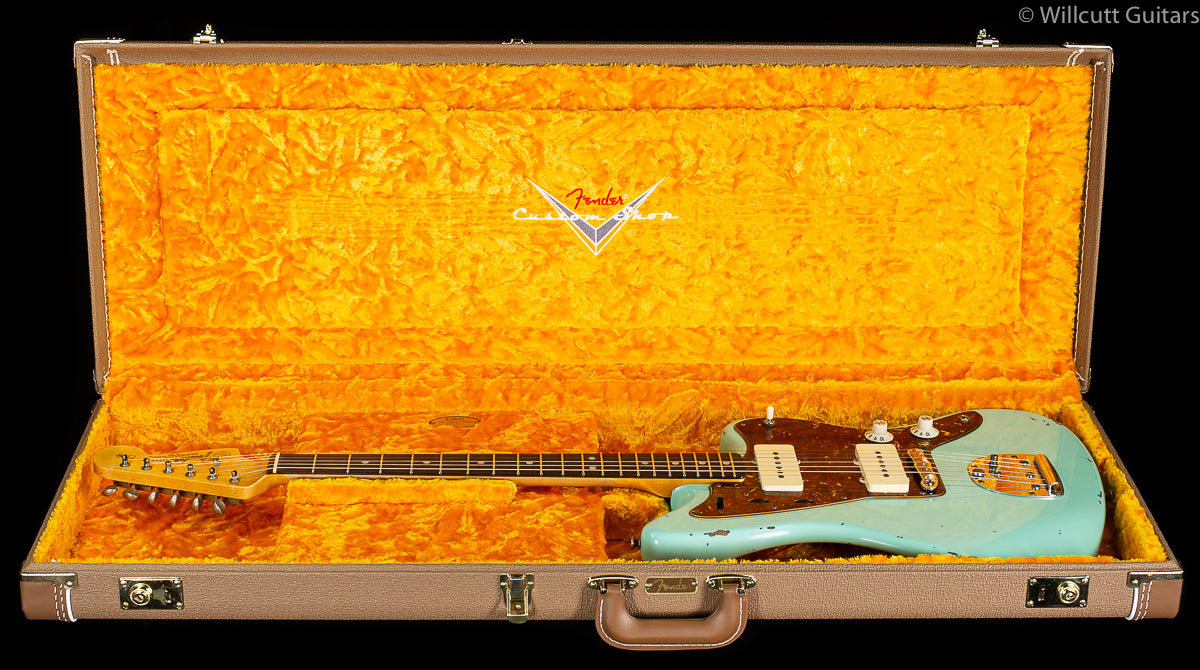 Fender Custom Shop 1965 Jazzmaster Relic Faded Aged Surf Green