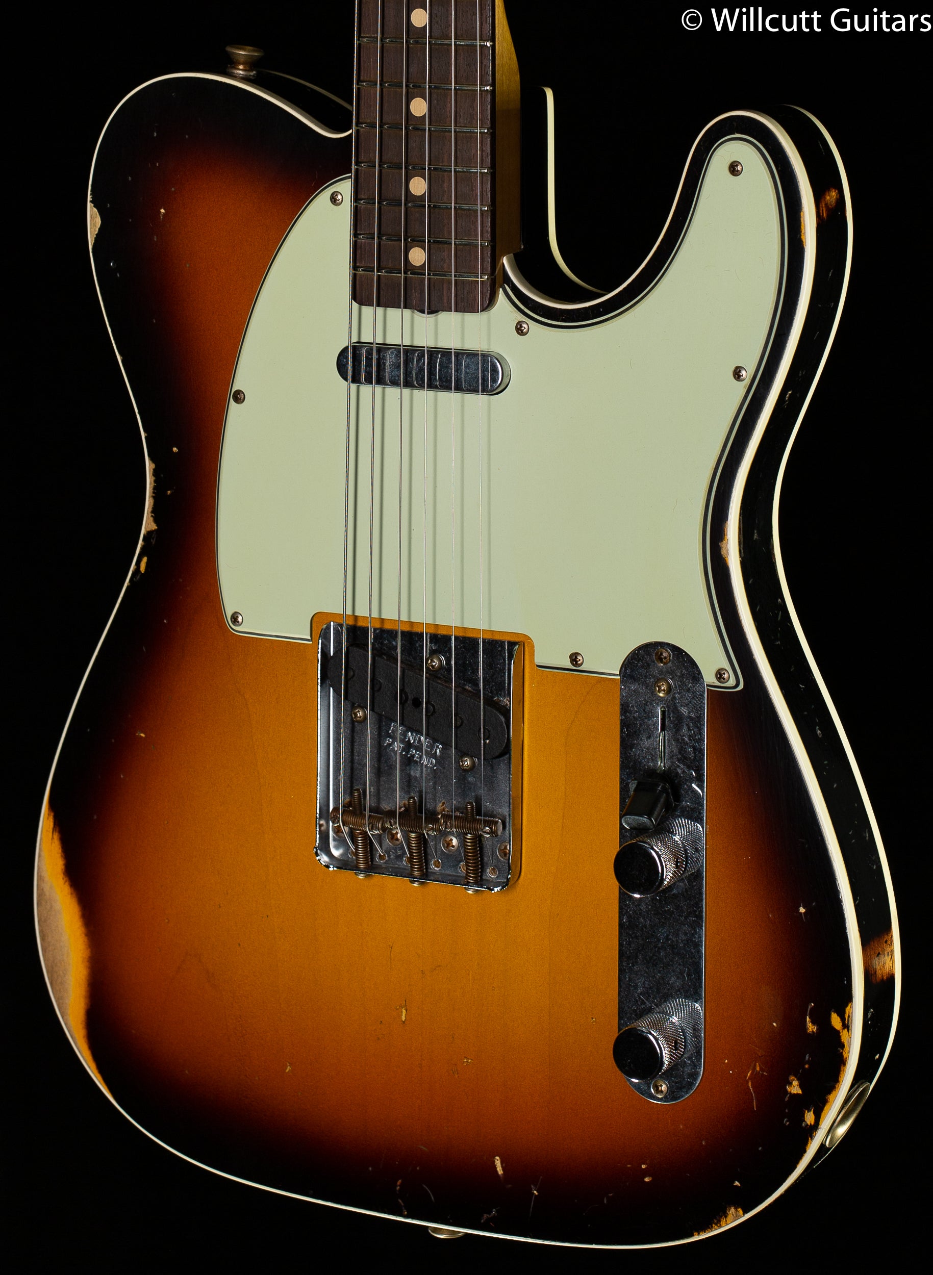 Fender Custom Shop 1962 Relic Telecaster Custom Faded 3-Color