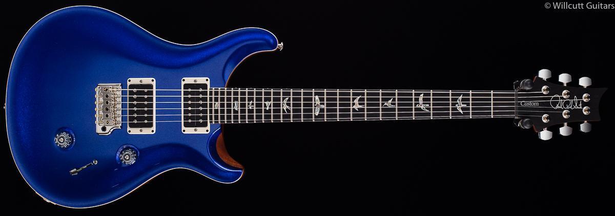 PRS Custom 24 Violet Metallic Natural Back (195) - Willcutt Guitars