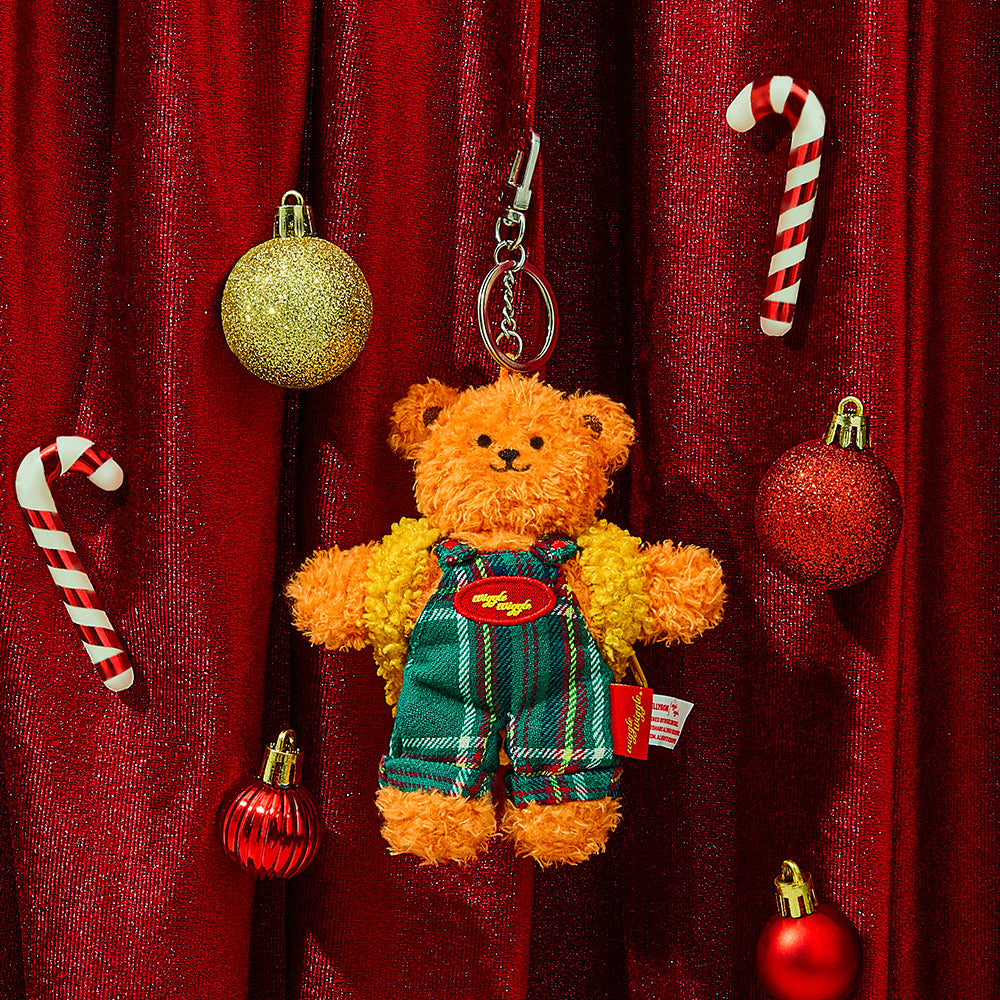 Bellygom X wiggle wiggle] ぬいぐるみ キーリング - Wiggle Bear