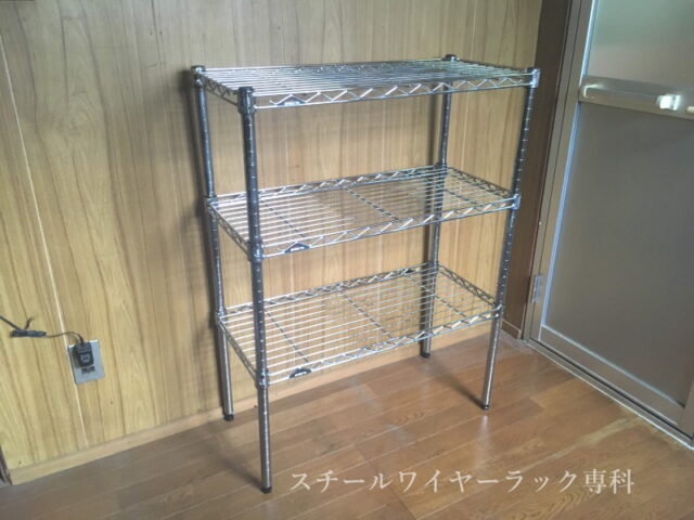 エレクターシェルフ ベーシック」をルミナスラックと比較してみた