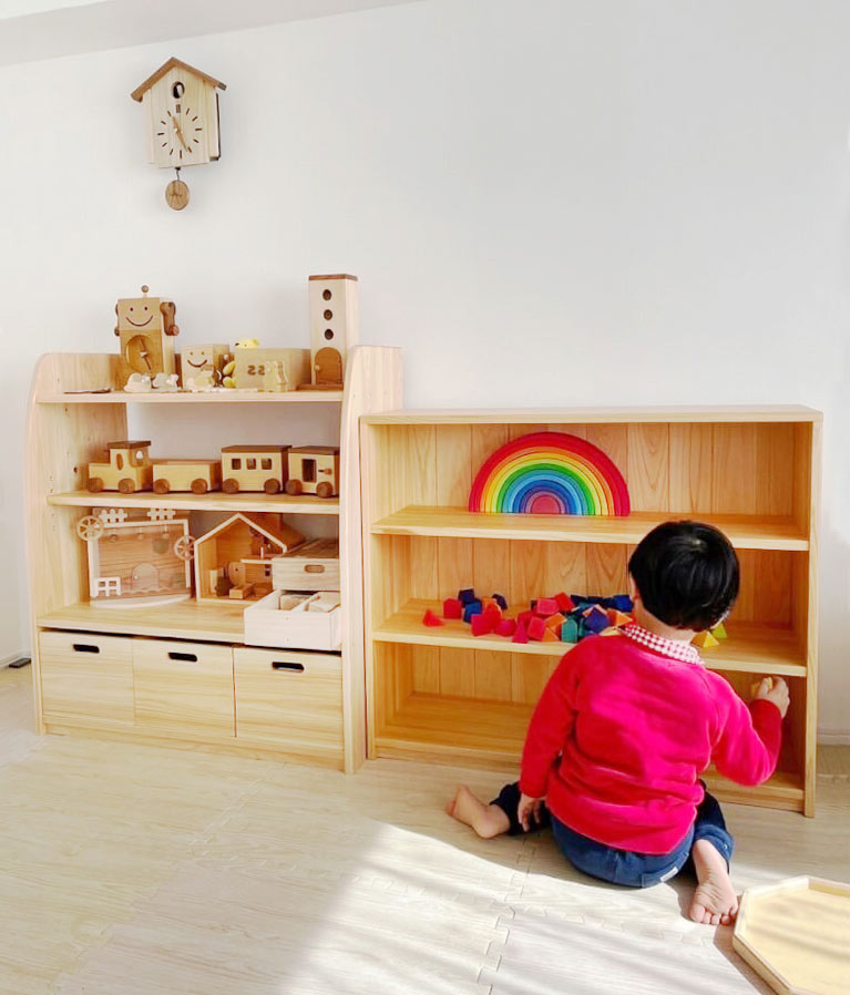 片付け上手になる便利棚 可動式の棚 – なかよしライブラリー